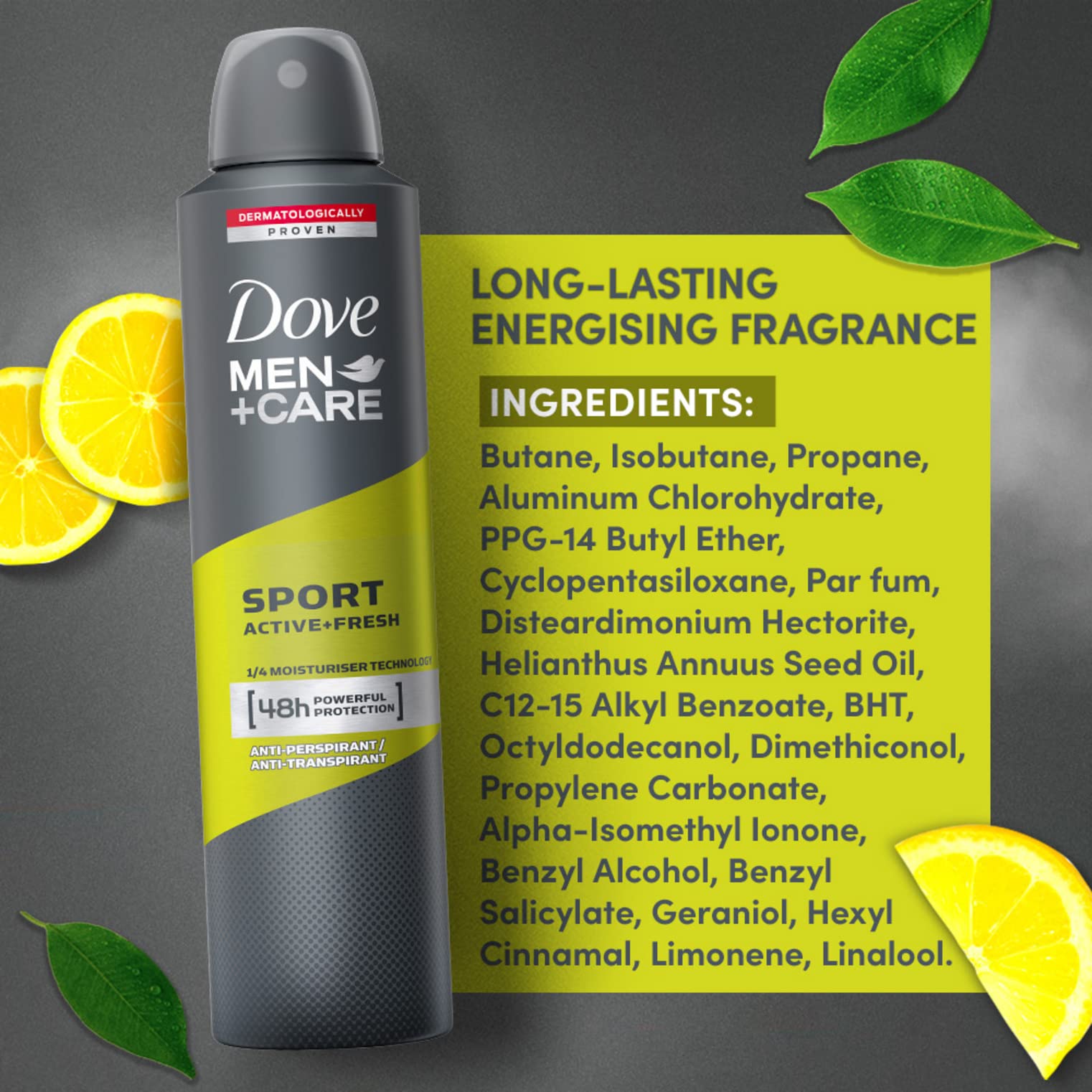Shop Dove Men+Care Sport Active+Fresh Deodorant in Ghana at My Beauty Nook. 48-hour sweat protection and freshness for active men.