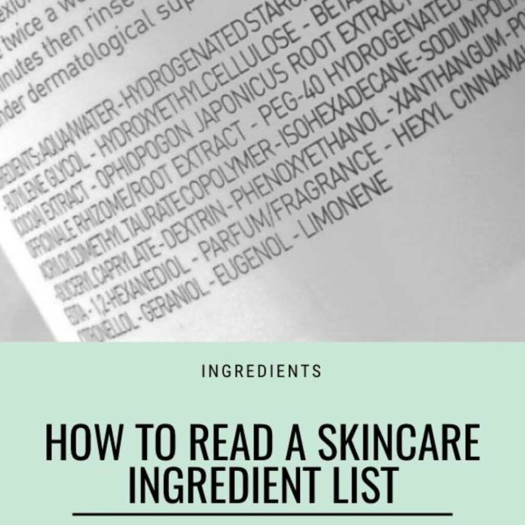 Read and understand My Beauty Nook Ghana skincare labels in store