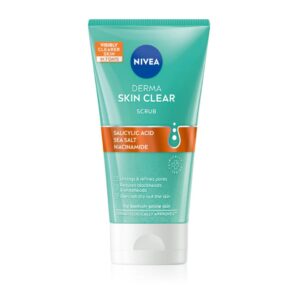 NIVEA Derma Skin Clear Anti-Blemish Face Scrub with Salicylic Acid